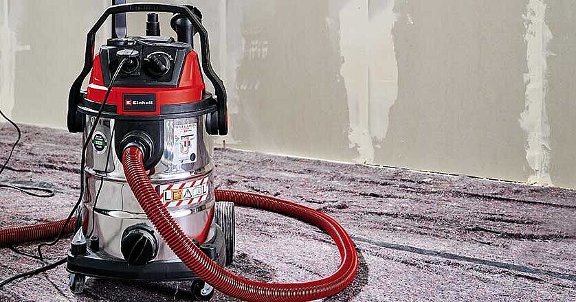 Aspiratore solidi liquidi professionale in officina, cantiere e casa |  Einhell.it