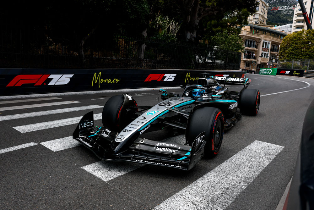Auto di Formula 1 in pista.