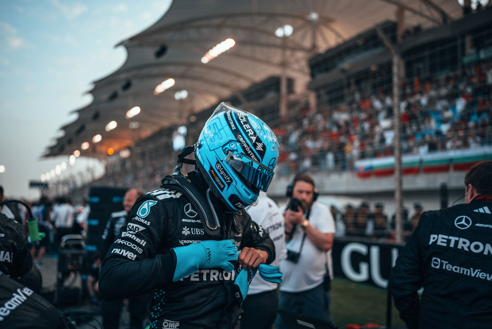 Pilota di Formula 1 della Mercedes.